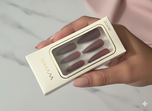 Espresso Elegance ☕🤎 - 28 Pcs of Press On Nails