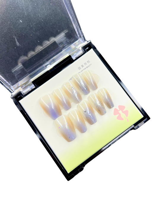 Twilight Aura Star 🌌✨💎 - 24 Pcs of Press On Nails