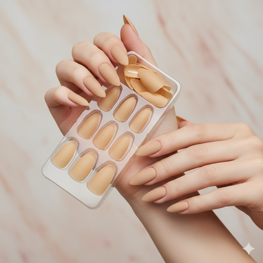 Cashmere Nude - 28 Pcs of Press On Nails