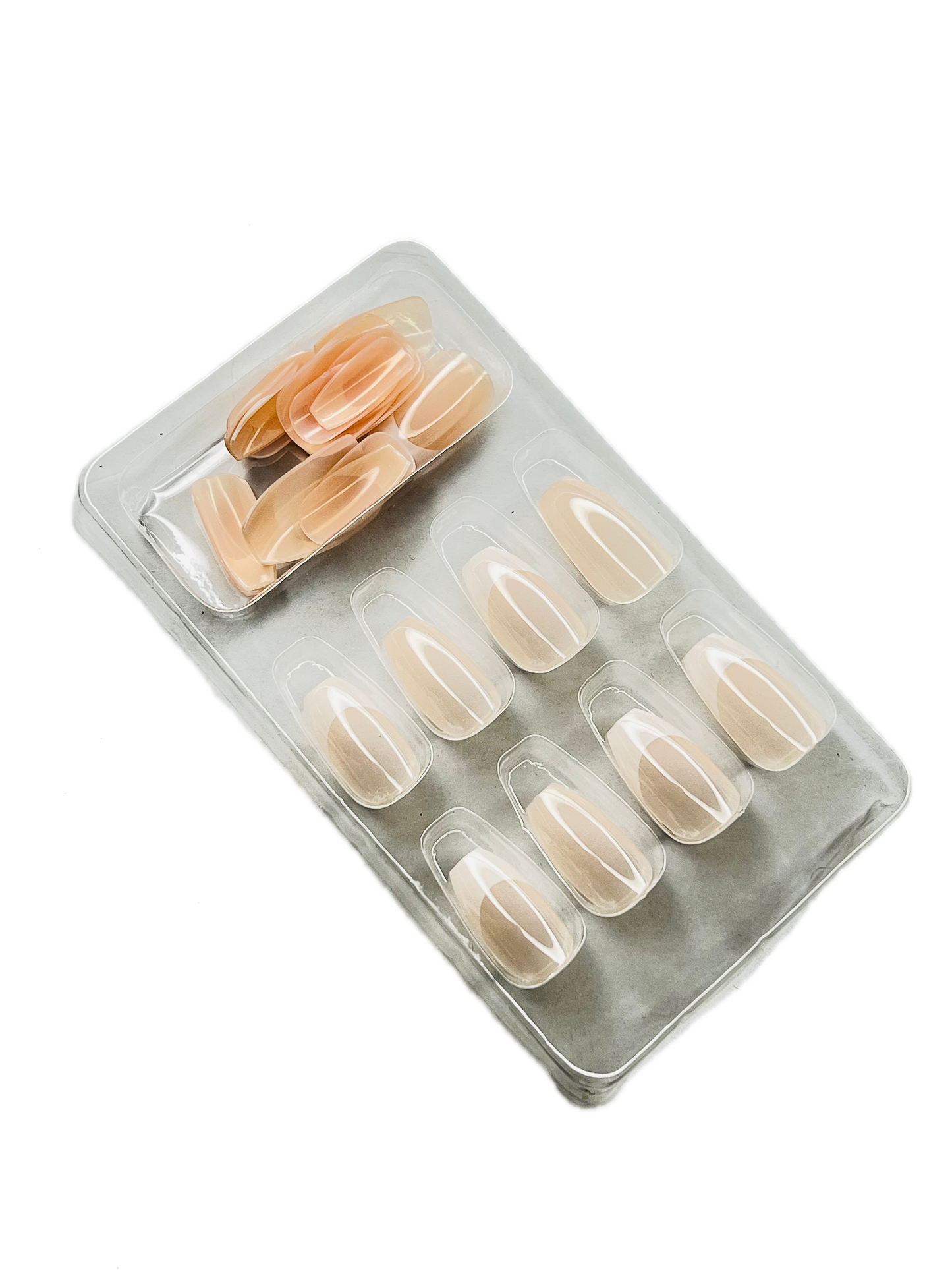 BOHEMIAN BAREFOOT FRENCH 🩰🥥✨- 24 Pcs of Press On