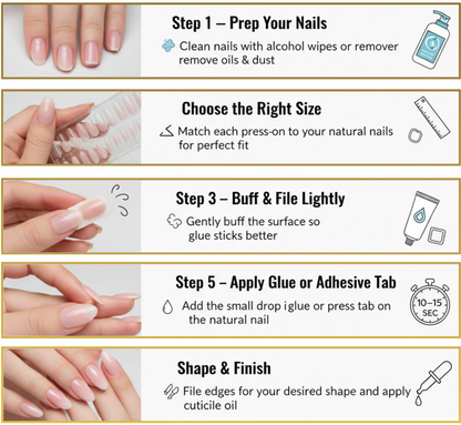 Cosmic Candy Aura 🍬⭐✨ - 24 Pcs of Press On Nails